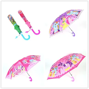 Disney детски чадър Студен Човек-Паяк София пони Мики Мини кола сгъваема кука чадър момчета момичета чадър детски подаръци
