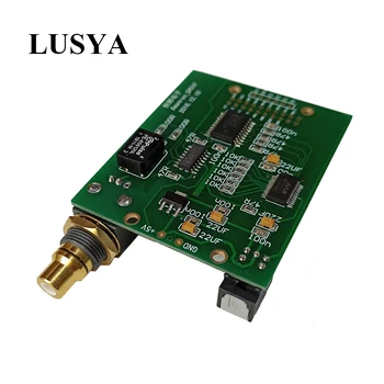 Lusya WM8805 USB Модул Amanero Цифров интерфейс IIS I2S до коаксиальному IIS I2S до оптоволоконному интерфейс към коаксиален платка T0109